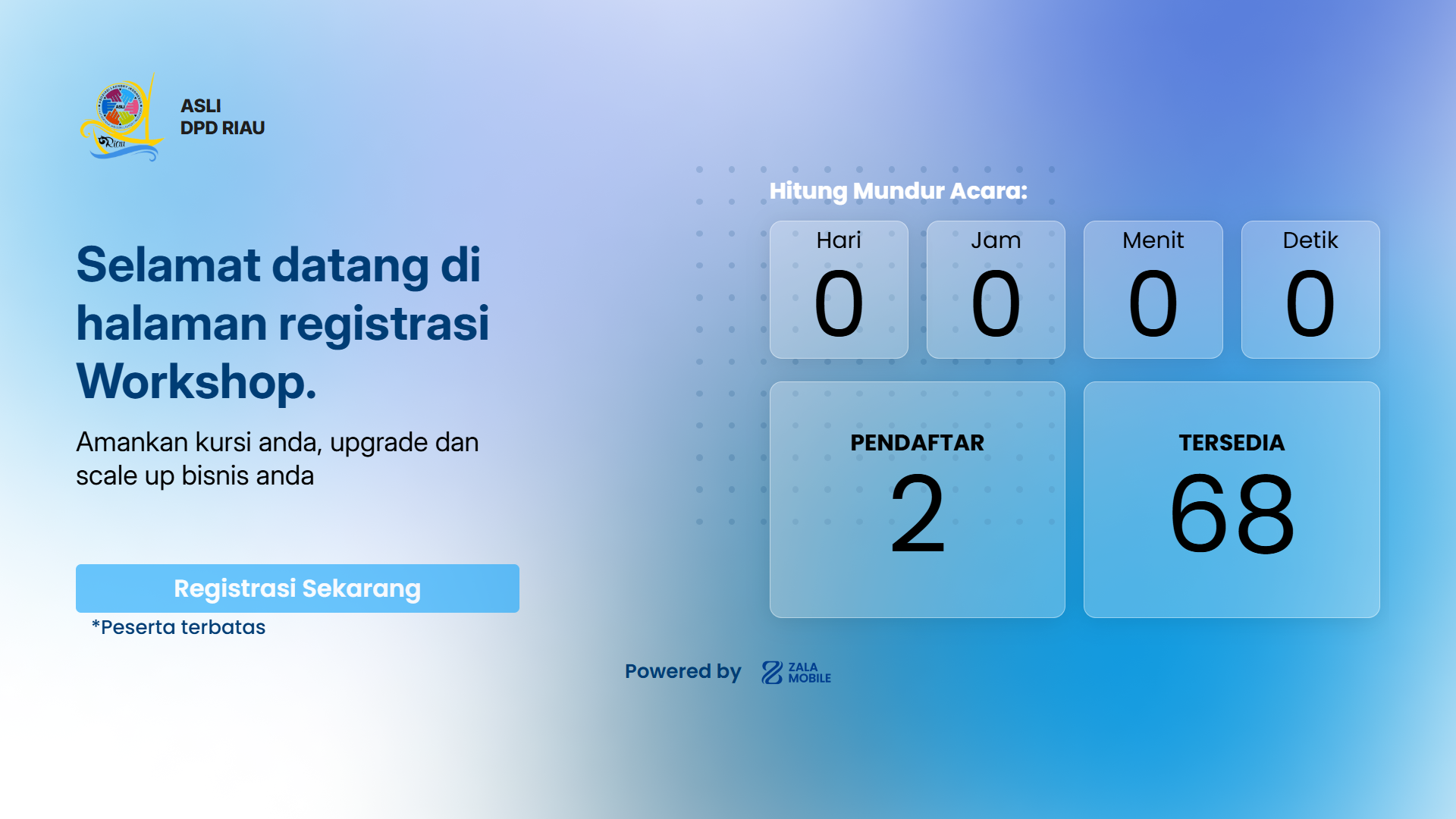 ASLI Event Registration Website